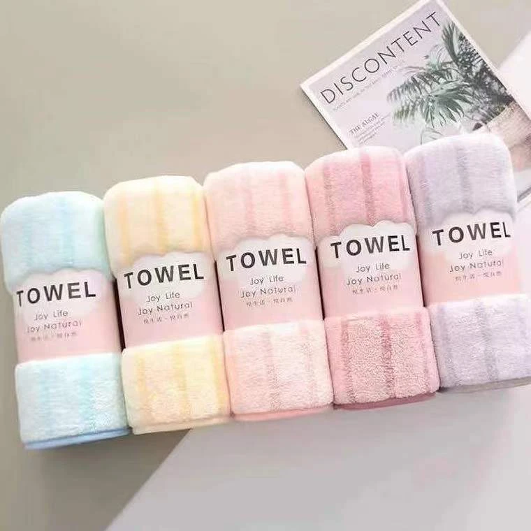 （5条珊瑚绒）毛巾加厚柔软吸水不掉毛擦干发巾水洗高密洗脸擦车巾