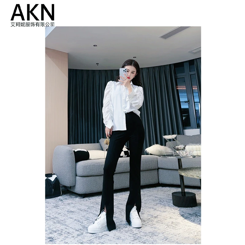 高品 时尚带钻衬衫(CY23088)