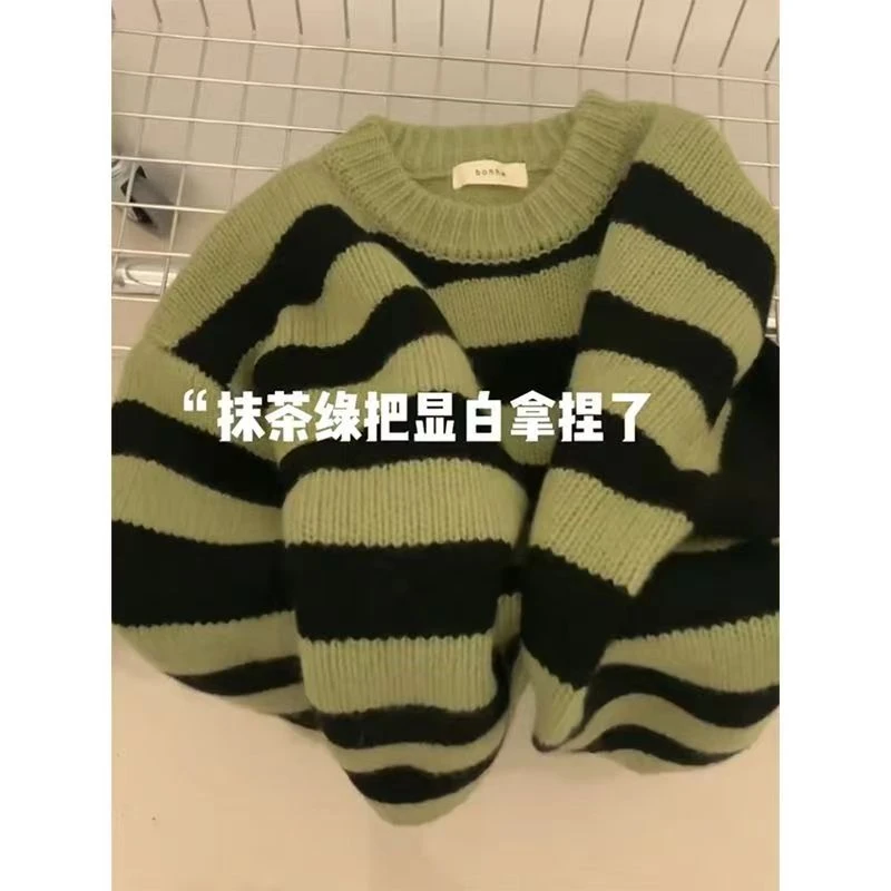 男女童毛衣2023秋冬新款中大童洋气百搭针织衫加厚韩系套头毛衣潮