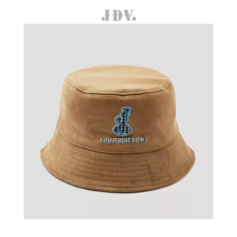 J.D.V商场同款秋冬新品圆顶百搭潮个性刺绣薄款遮阳男帽子WHT1834