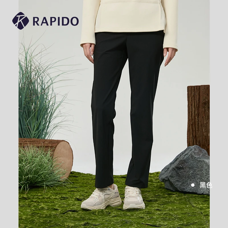 RAPIDO雳霹道2024年春季新款女士R系列商务休闲运动裤CP4121U03
