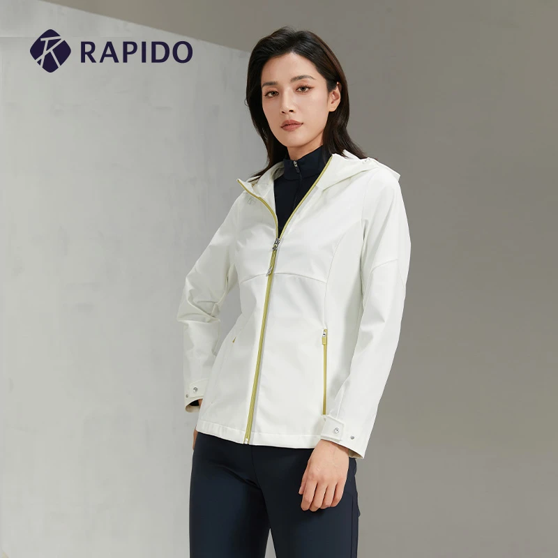 RAPIDO雳霹道2023年秋季新款女子连帽休闲夹克上衣CP3739J02