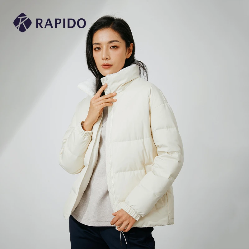 RAPIDO雳霹道2022年秋冬新款女子立领休闲保暖羽绒服CP2X38X53