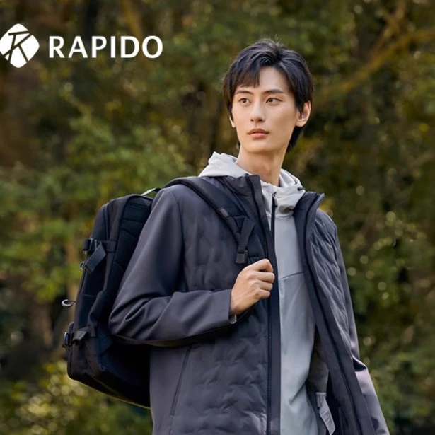 RAPIDO雳霹道2023年秋冬新款男子R系列商务休闲羽绒服CN3938U03