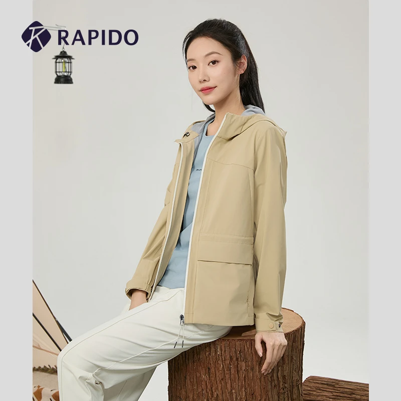 RAPIDO雳霹道2024年春夏新款女士O系列基础户外休闲夹克CP4139O40