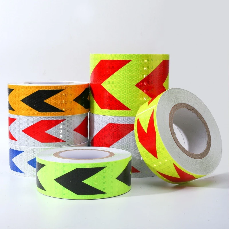 反光贴反光导向标保险杠防撞反光条地贴加强警示标识贴纸安全行驶