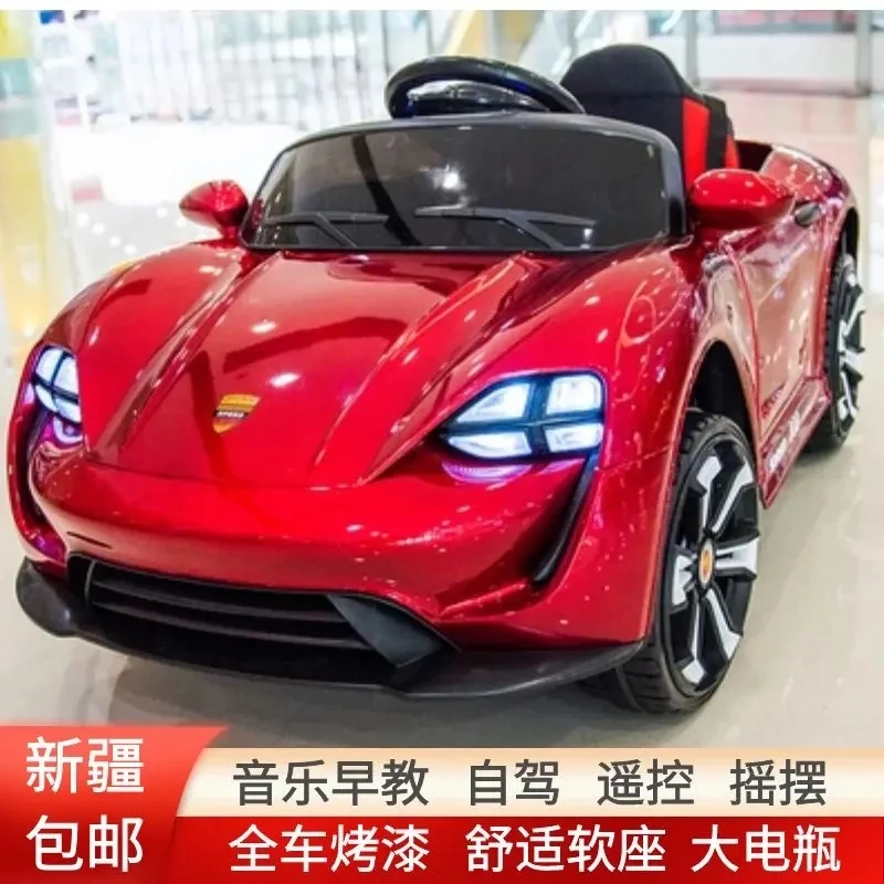新疆包邮儿童电动车汽车可坐1到4岁宝宝摇摇车四轮遥控车玩具童车