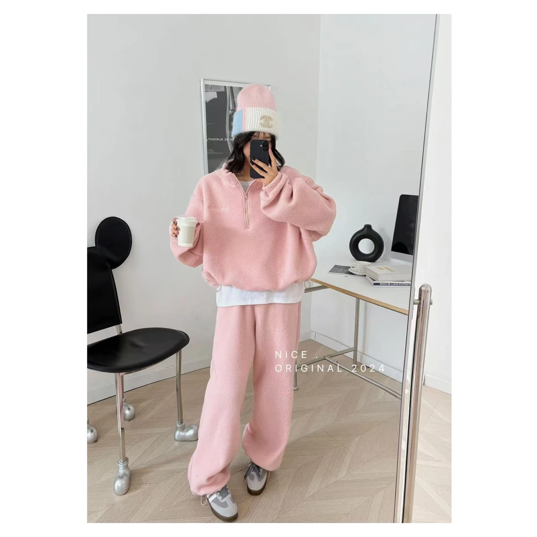 【YFONI】比尔超级加厚加绒卫衣套装