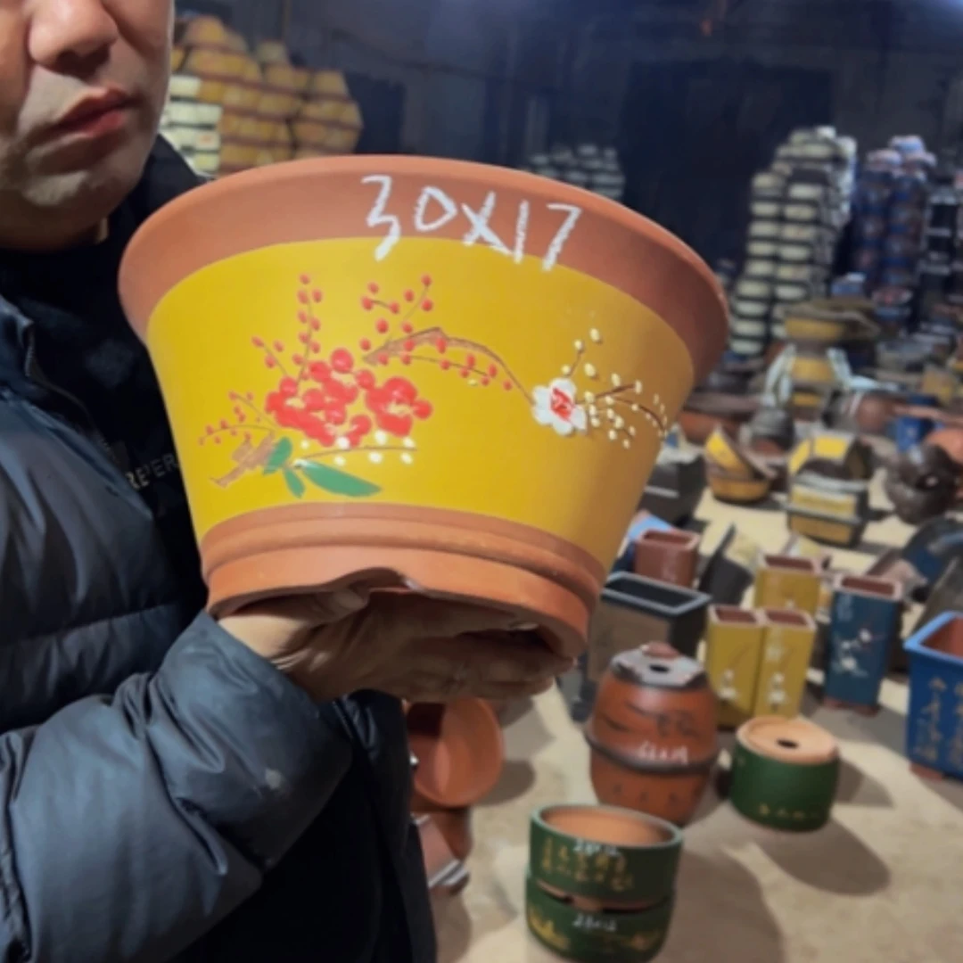 【闪购商品】紫砂花盆