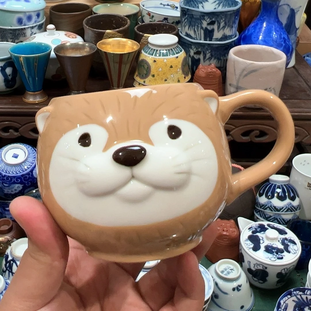 紫砂茶杯感谢你的