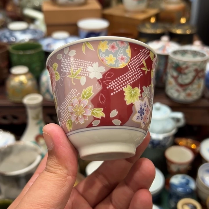 紫砂茶杯哈哈我也