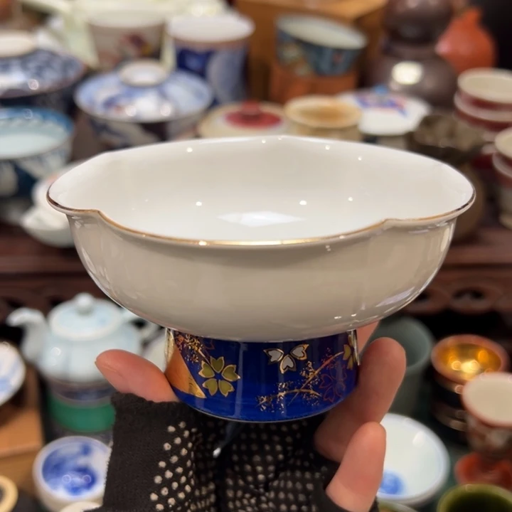 紫砂茶杯哈哈你也