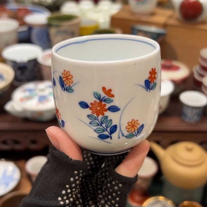 紫砂茶杯哈哈你也