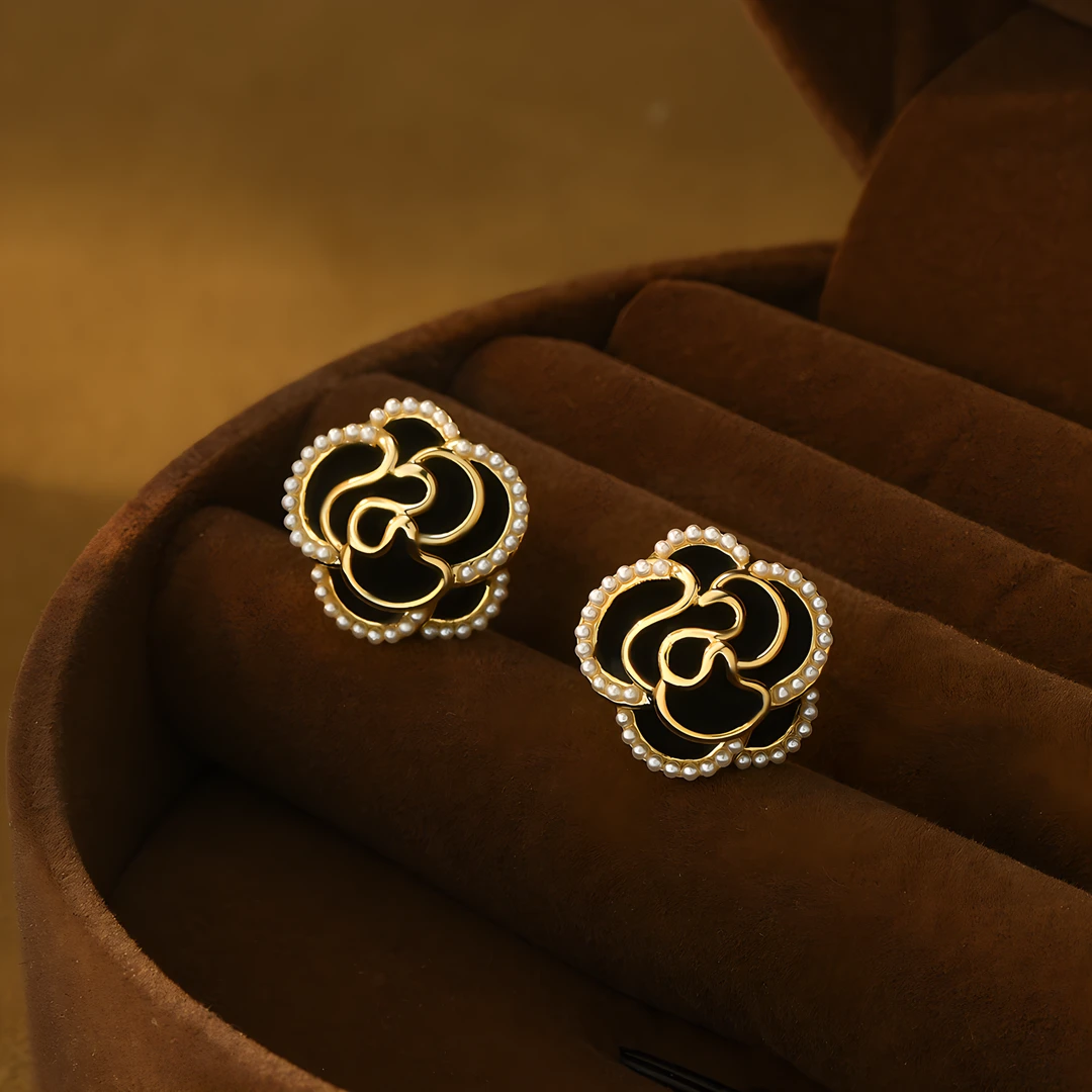 B3711 法❈【滕蔓花】Sweet♥Nothing花朵耳钉