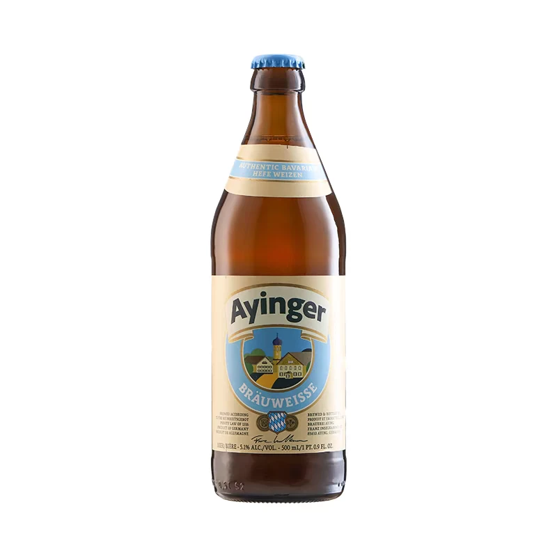 Ayinger艾英格原创小麦啤酒德国进口精酿500ml瓶装