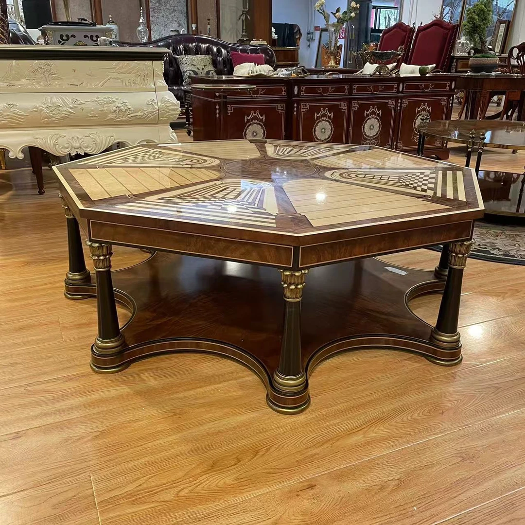 拉卡萨  7L09-T44 茶几  151*151*48