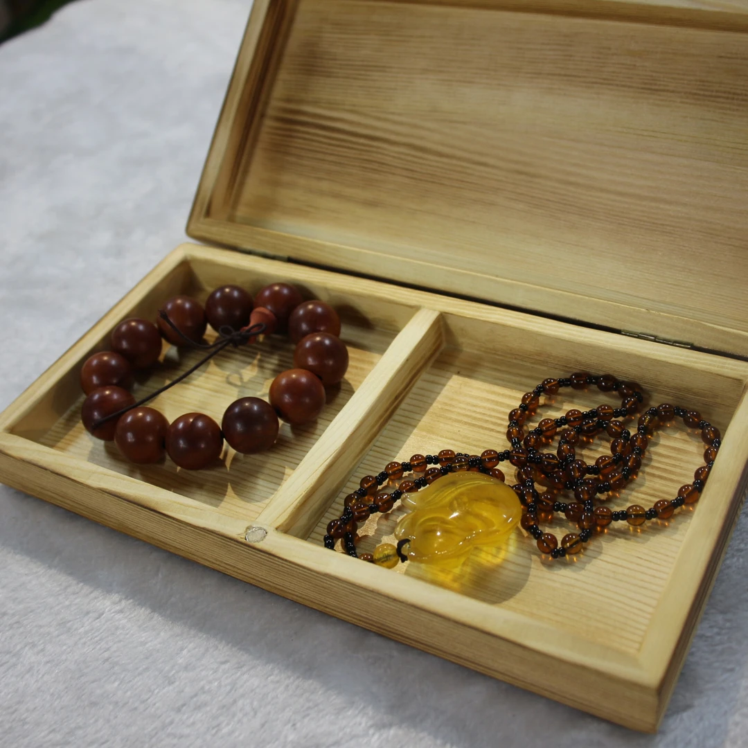 【拍一发1】家用长方形收纳盒木质精致简约风323