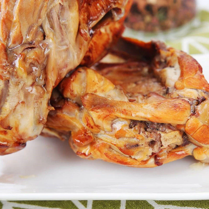 商委东北熏鸡骨架熟食下酒菜手工传统熏制肉香卤味鸡架家乡热销