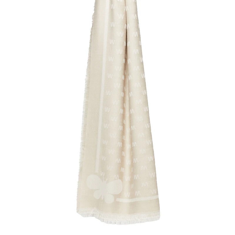 全新未使用 MaxMara 【国现 专柜5100】女士百搭围巾Foulard 001