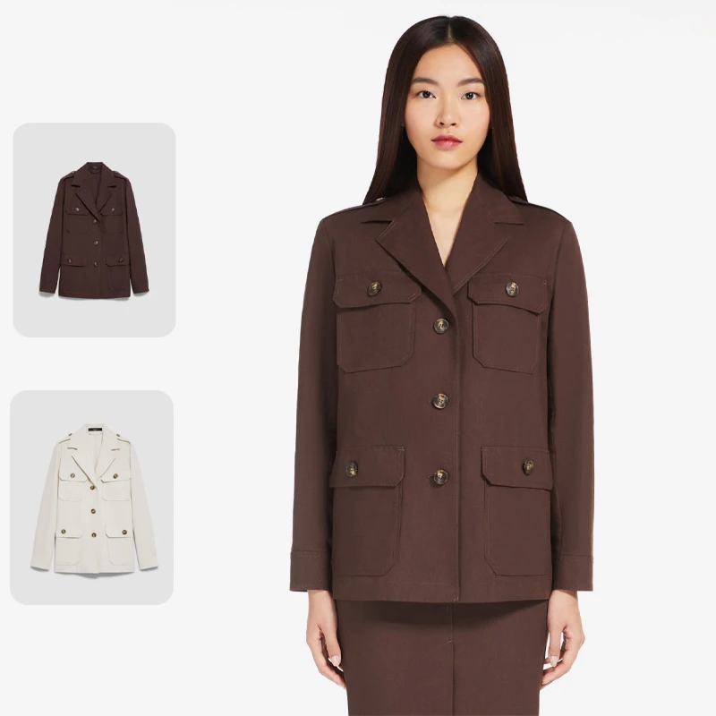 全新未使用 MaxMara 【国现 专柜价8000元】女士夹克外套 Bacca