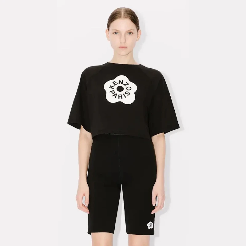 全新未使用 KENZO/肯佐 【国现 专柜1500】 女士短T恤FE52TS0984SG
