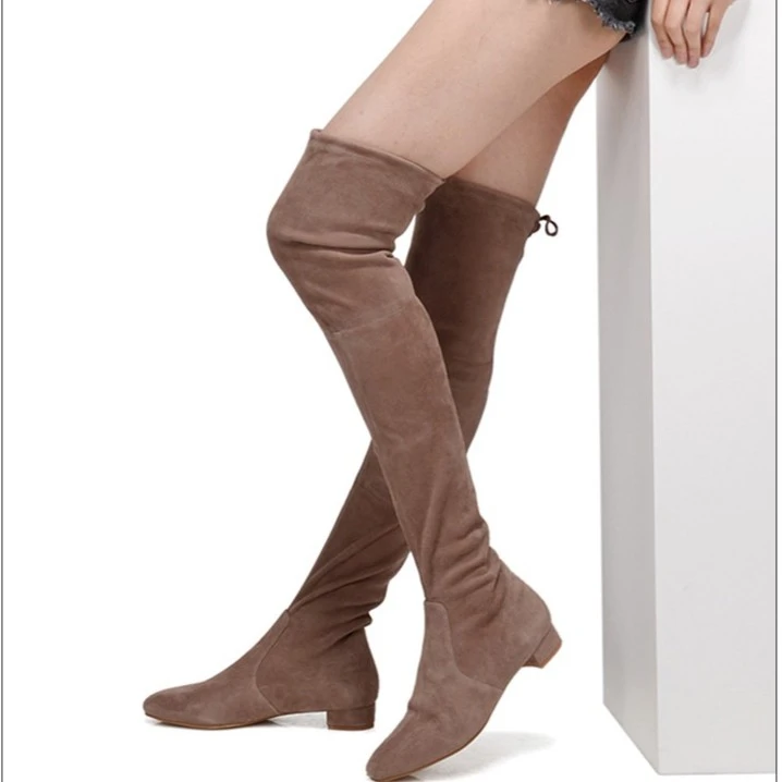 全新未使用 StuartWeitzman 【国现】女士长筒靴 Genna 25 SUS