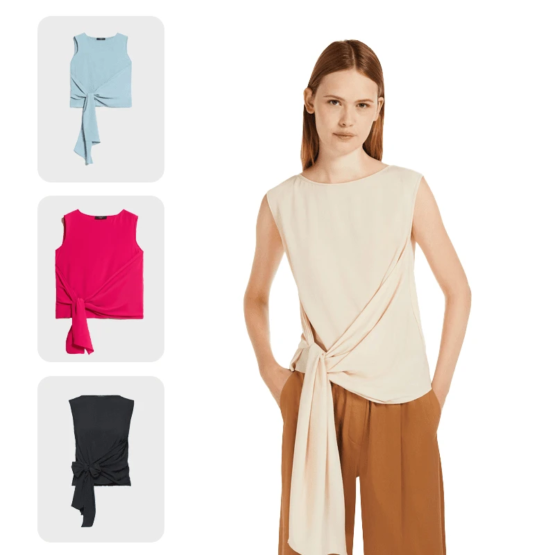 全新未使用 MaxMara 【国现 专柜价1300元】女士设计感背心 Banjo