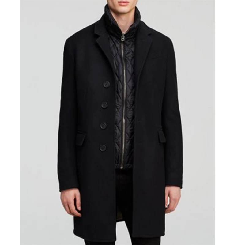 全新未使用 BURBERRY/博柏利 【国现】男士黑色休闲外套 39963771