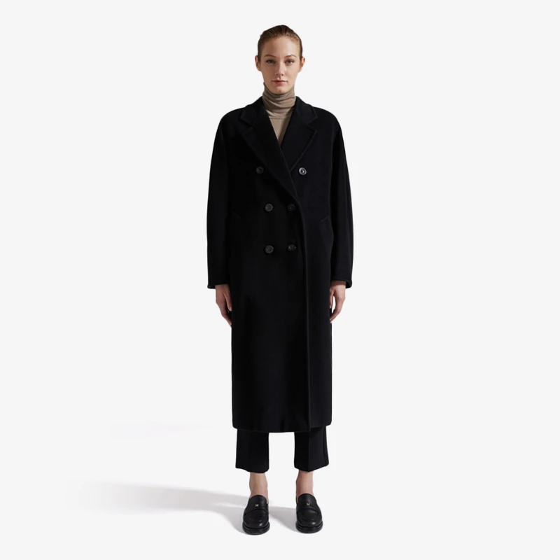 未使用 MaxMara 【国现 专柜30900】女士羊毛大衣Madame 003