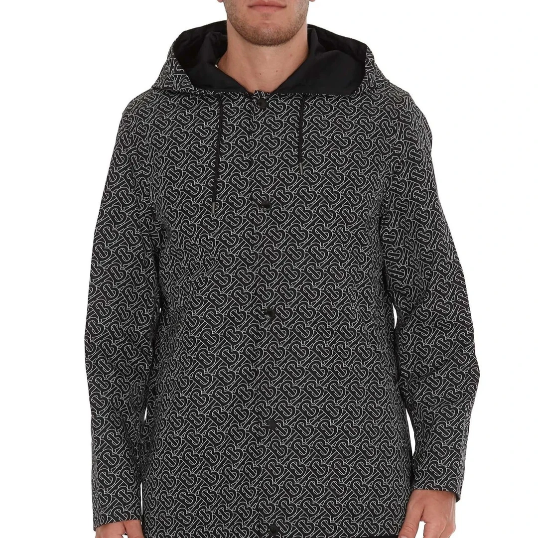 全新未使用 BURBERRY/博柏利 【国现】男士双面连帽卫衣 8029657