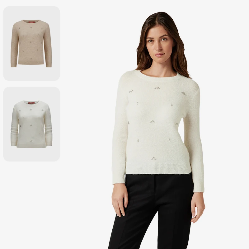 全新未使用 MaxMara 【国现 专柜价6200元】女休闲毛衣 Gentile