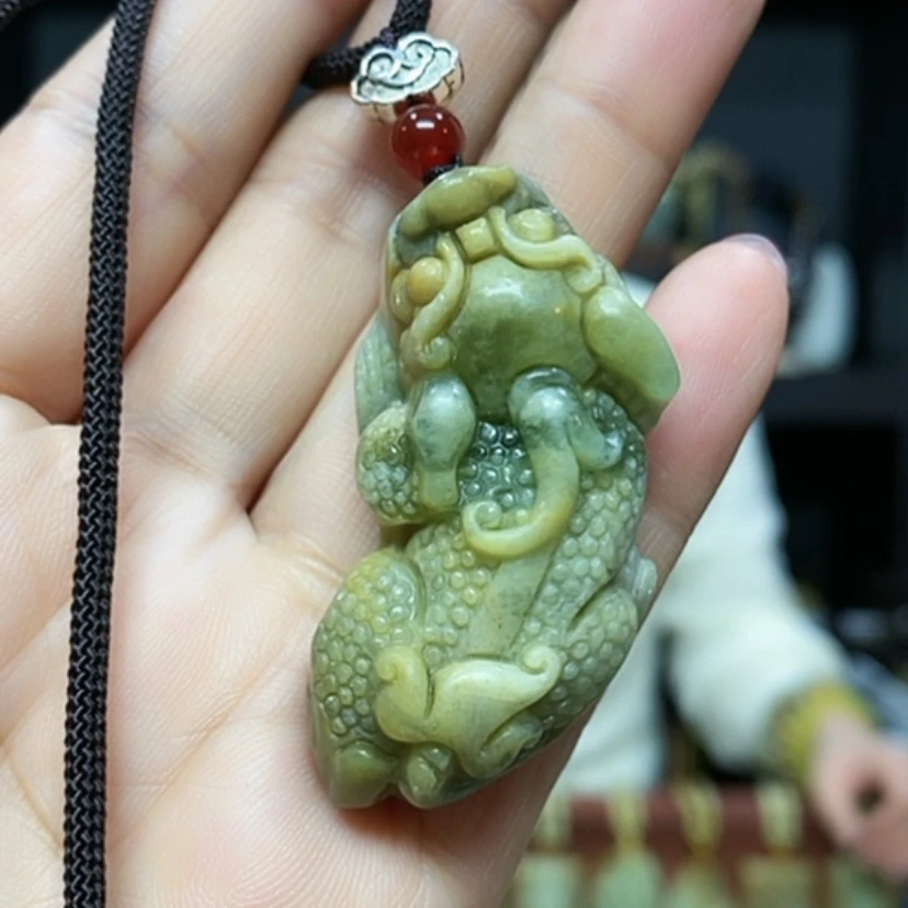 【闪购商品】岫玉挂件未镶嵌