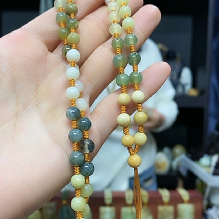 【闪购商品】岫玉挂件未镶嵌张*卉