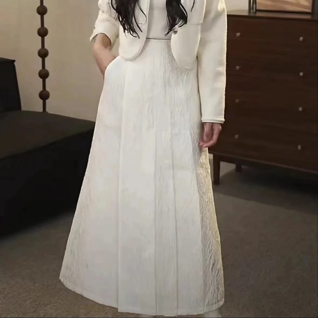 AMASS/阿玛施新中式时尚国风马面裙半身裙气质优雅设计感 5200382