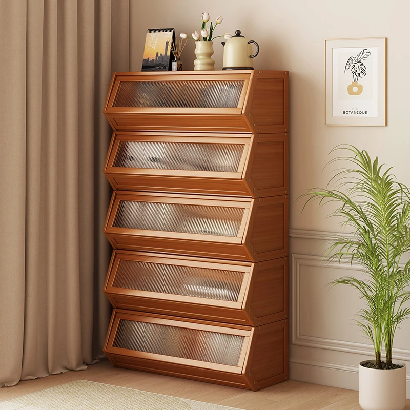 客厅斗柜立柜非实木收纳柜卧室靠墙储物柜落地大容量多功能置物柜