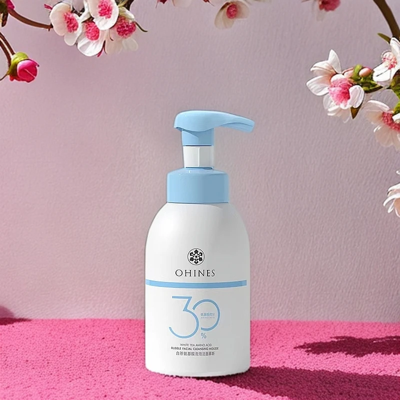 白茶氨基酸泡泡洁面慕斯温和洗卸二合一清爽