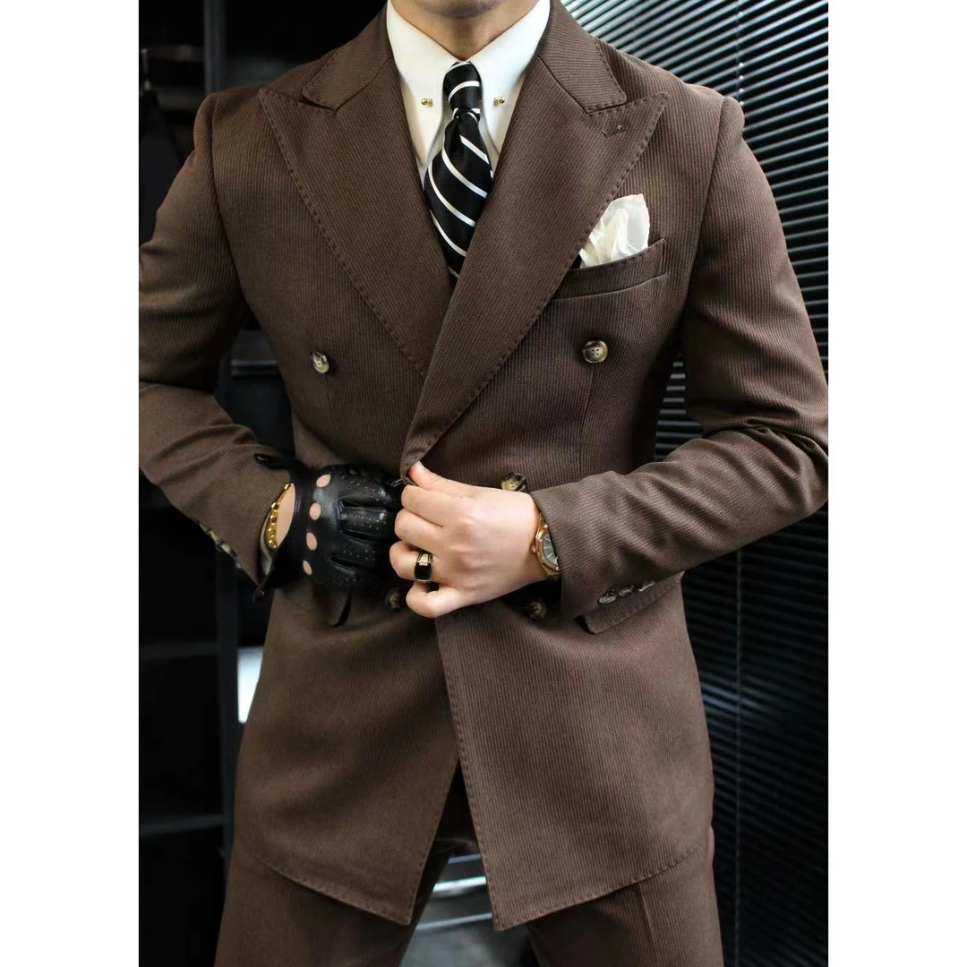 花伦 -上新    戗驳领西装套装双排扣