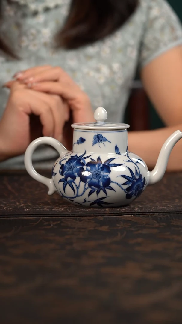 【闪购商品】杯洪印慕明折枝秋葵暖宝宝壶