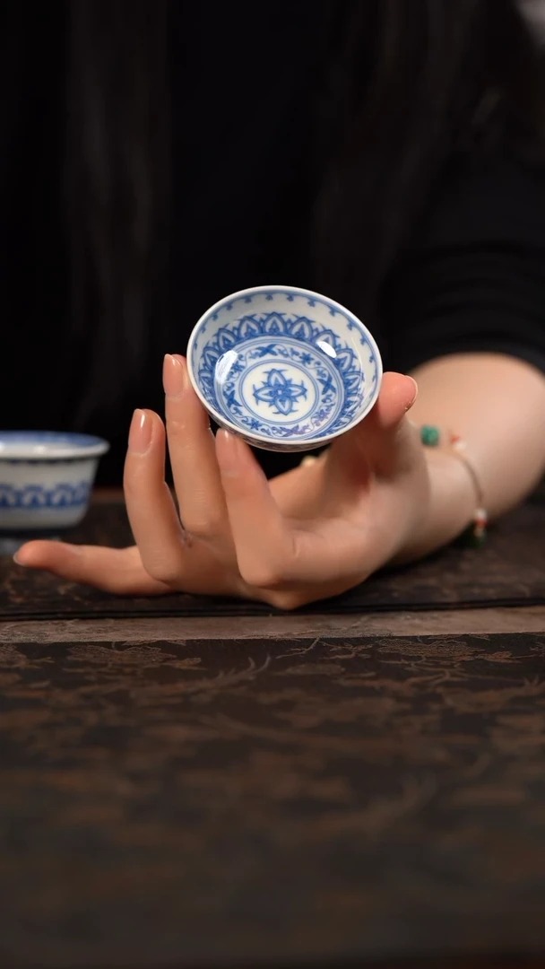【闪购商品】杯聚澜堂点工宝相小普洱杯