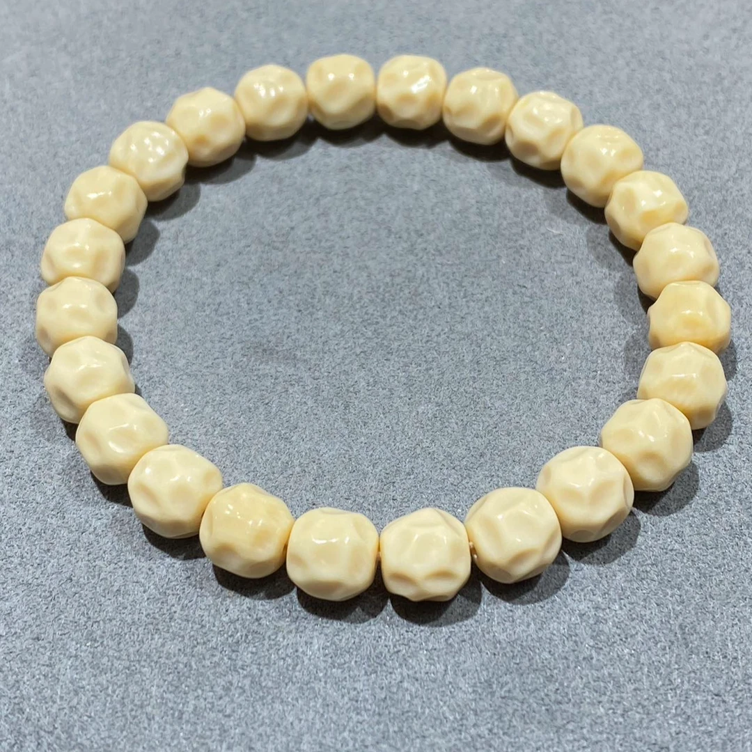 【佳哥推荐】J34674-猛犸单圈精工无相手串-8+