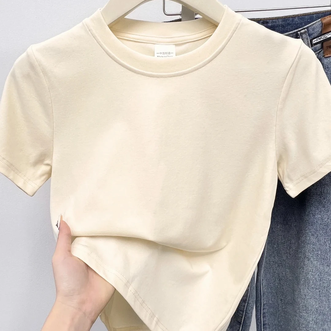 法式辣妹显瘦百搭小众短款休闲舒适上衣连衣裙（NO退NO换）默认微瑕