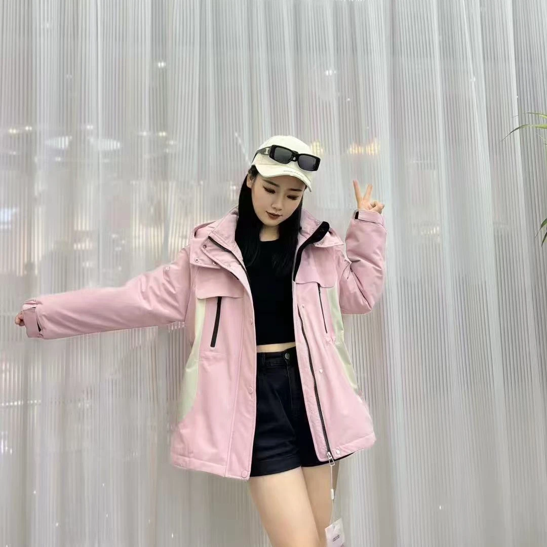 【NO退NO换】2024加绒加厚外套保暖连帽冬季时尚户外休闲