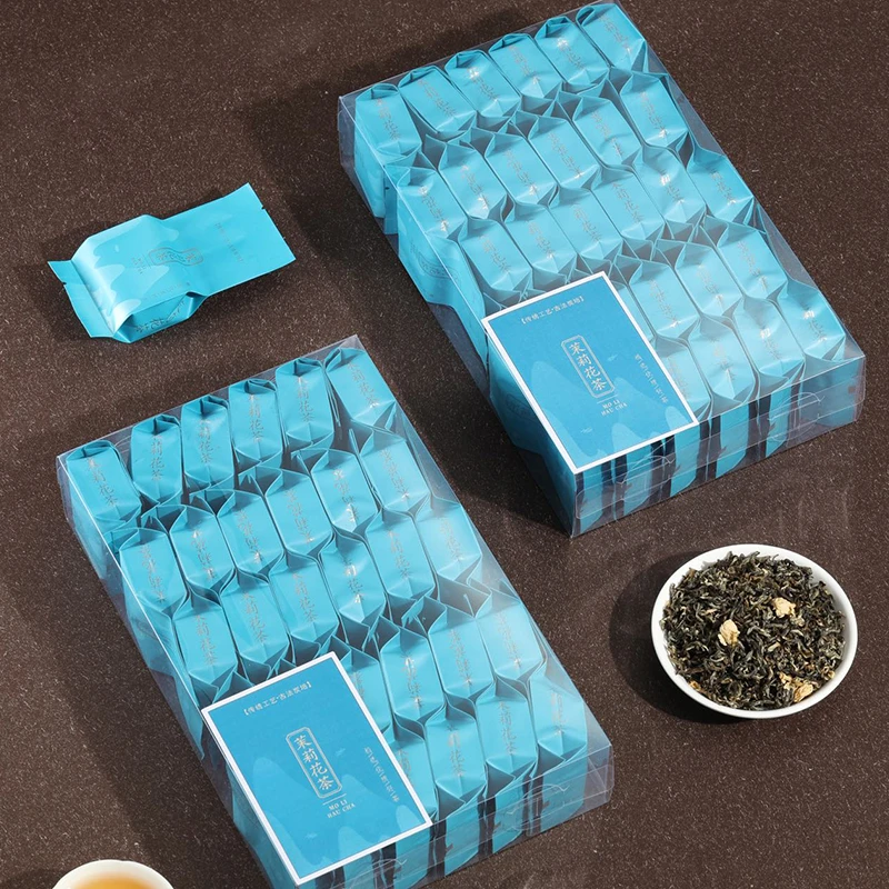 2024茉莉飘雪浓香型新茶茉莉花茶茶叶新茶绿茶郁花草茶叶盒装
