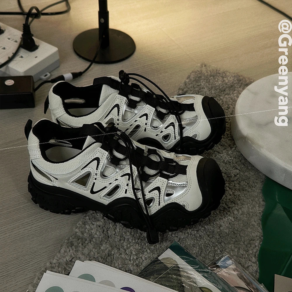 老羊家~轻户外运动鞋女鞋春夏户外登山鞋户外丑萌鞋登山凉鞋5026