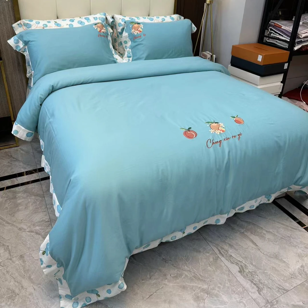 丽丽平！实体款 六件套 金太阳艾阳绒(正反两用)四件套床品
