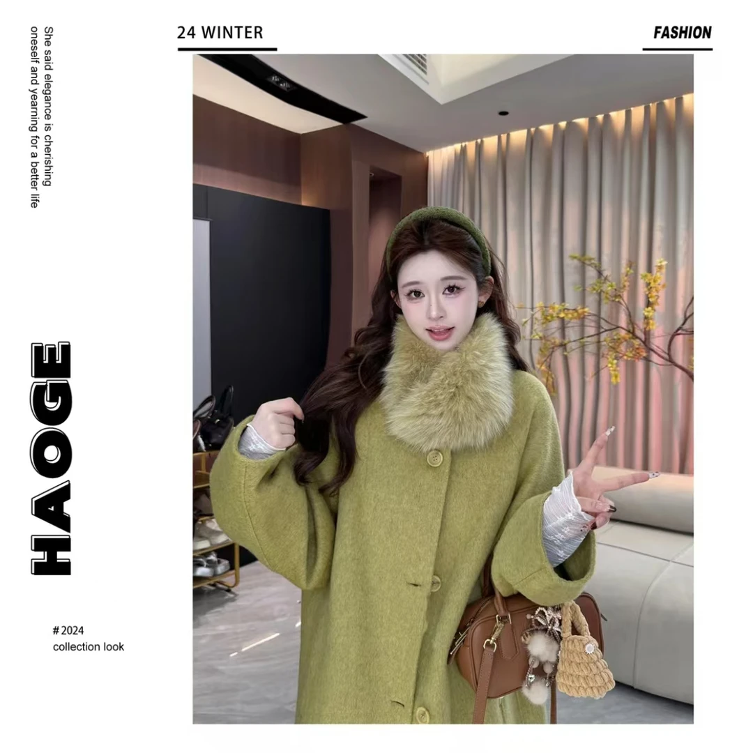 浩哥女装铭顺●狐狸毛毛领预Q4ML2684A