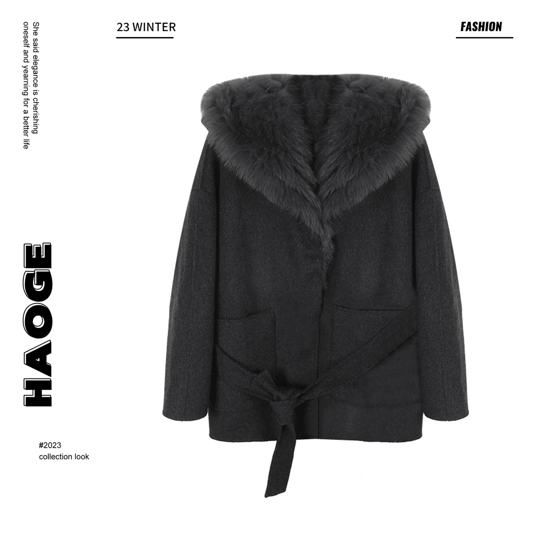 浩哥女装铭顺●伯爵夫人D3DY7200A两件套大衣预