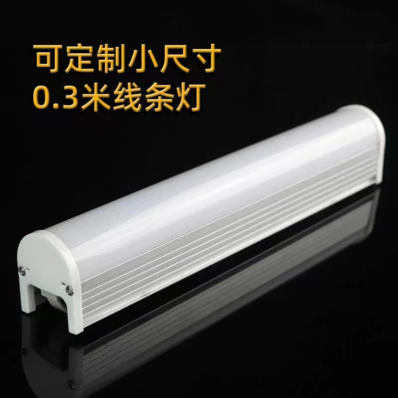 户外防水工程线条灯酒店亮化家用长条灯外墙跑马灯黄光条形灯