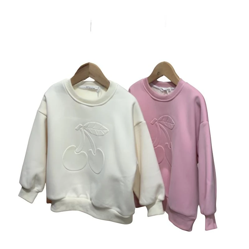 2024款女童卫衣春秋新款儿童上衣打底衫女宝春季长袖衣服洋气潮酷