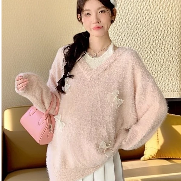 余子酱[甜美毛衣外套]拍一发三发四发五毛衣组合时尚潮流女装